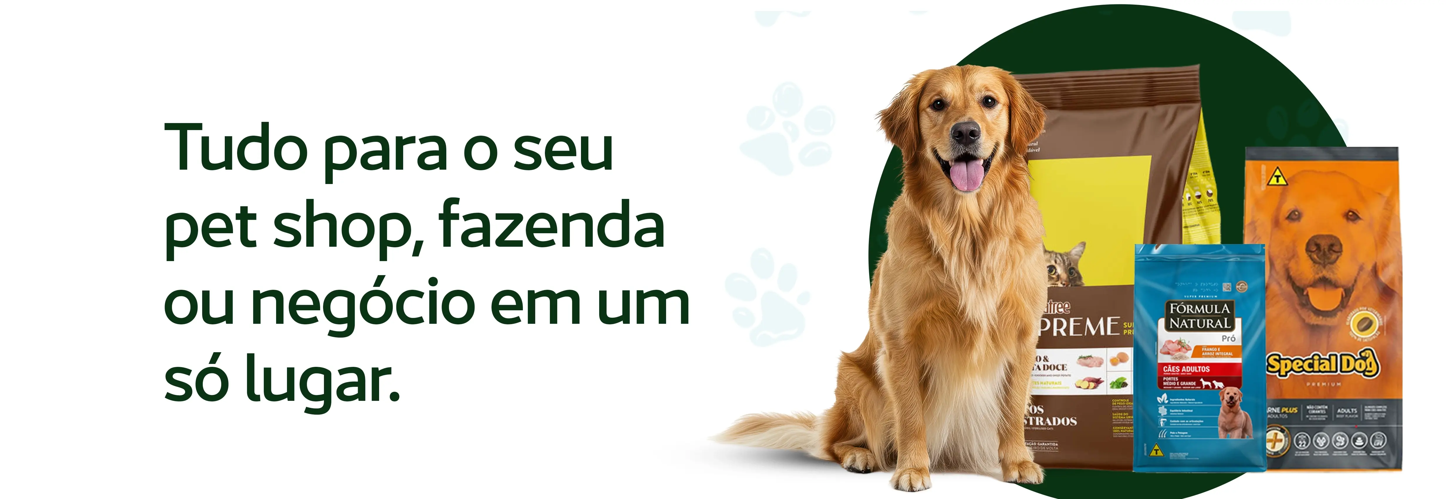Banner 1 - Produtos para pets